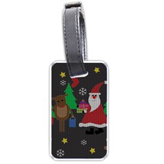 Ugly Christmas Sweater Luggage Tags (one Side) 