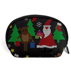 Ugly Christmas Sweater Accessory Pouches (Large) 