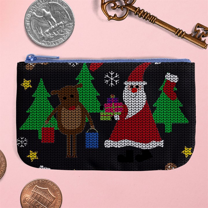 Ugly Christmas Sweater Large Coin Purse