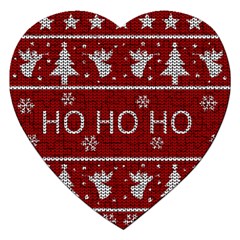 Ugly Christmas Sweater Jigsaw Puzzle (heart)