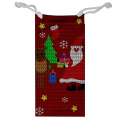 Ugly Christmas Sweater Jewelry Bag by Valentinaart