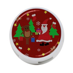 Ugly Christmas Sweater 4-port Usb Hub (one Side) by Valentinaart