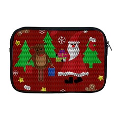 Ugly Christmas Sweater Apple Macbook Pro 17  Zipper Case by Valentinaart