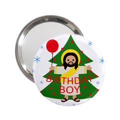 Jesus - Christmas 2 25  Handbag Mirrors by Valentinaart