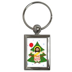 Jesus - Christmas Key Chains (rectangle)  by Valentinaart