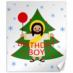 Jesus - Christmas Canvas 8  X 10 