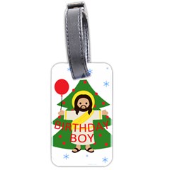 Jesus - Christmas Luggage Tags (two Sides) by Valentinaart