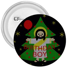 Jesus - Christmas 3  Buttons by Valentinaart