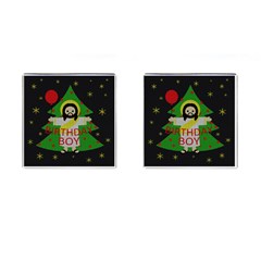 Jesus - Christmas Cufflinks (square) by Valentinaart