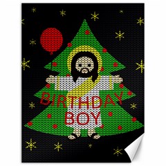 Jesus - Christmas Canvas 12  X 16   by Valentinaart