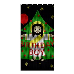 Jesus - Christmas Shower Curtain 36  X 72  (stall)  by Valentinaart