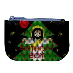 Jesus - Christmas Large Coin Purse by Valentinaart