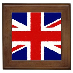 Union Jack Pencil Art Framed Tiles by picsaspassion