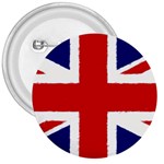 Union Jack Pencil Art 3  Buttons Front