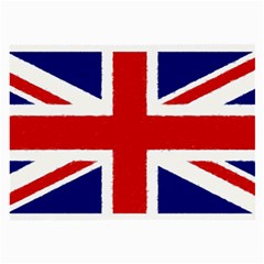 Union Jack Pencil Art Large Glasses Cloth by picsaspassion