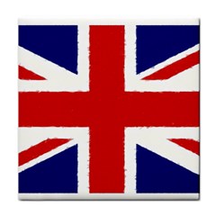 Union Jack Pencil Art Face Towel by picsaspassion