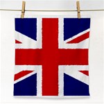 Union Jack Pencil Art Face Towel Front