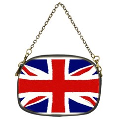 Union Jack Pencil Art Chain Purses (one Side)  by picsaspassion