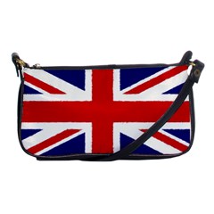 Union Jack Pencil Art Shoulder Clutch Bags by picsaspassion