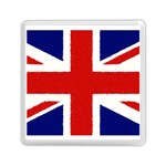 Union Jack Pencil Art Memory Card Reader (Square)  Front