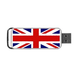 Union Jack Pencil Art Portable Usb Flash (two Sides) by picsaspassion