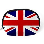 Union Jack Pencil Art Accessory Pouches (Medium)  Back