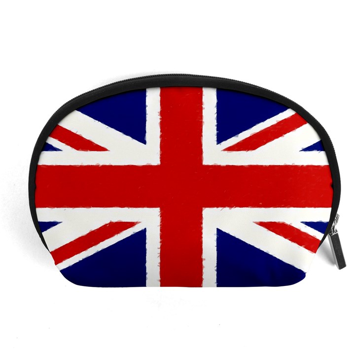 Union Jack Pencil Art Accessory Pouches (Large) 