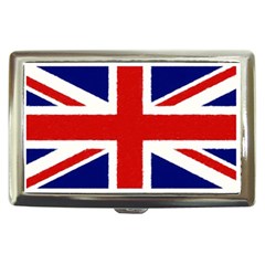 Union Jack Watercolor Drawing Art Cigarette Money Cases by picsaspassion