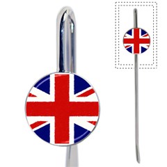 Union Jack Watercolor Drawing Art Book Mark by picsaspassion