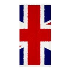 Union Jack Watercolor Drawing Art Shower Curtain 36  X 72  (stall)  by picsaspassion