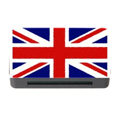 Union Jack Watercolor Drawing Art Memory Card Reader With Cf by picsaspassion