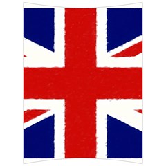 Union Jack Watercolor Drawing Art Back Support Cushion by picsaspassion