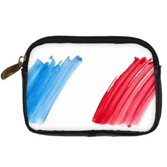 France Flag, Banner Watercolor Painting Art Digital Camera Cases by picsaspassion