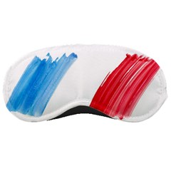 France Flag, Banner Watercolor Painting Art Sleeping Masks by picsaspassion