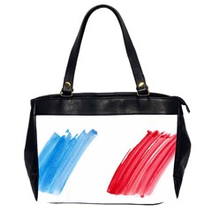 France Flag, Banner Watercolor Painting Art Office Handbags (2 Sides)  by picsaspassion