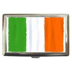 Flag Ireland, Banner Watercolor Painting Art Cigarette Money Cases by picsaspassion