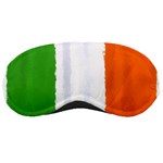 Flag Ireland, banner watercolor painting art Sleeping Masks Front