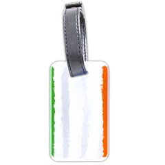 Flag Ireland, Banner Watercolor Painting Art Luggage Tags (two Sides) by picsaspassion