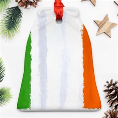 Flag Ireland, Banner Watercolor Painting Art Bell Ornament (two Sides) by picsaspassion