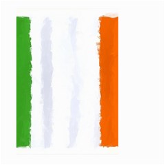 Flag Ireland, Banner Watercolor Painting Art Large Garden Flag (two Sides) by picsaspassion