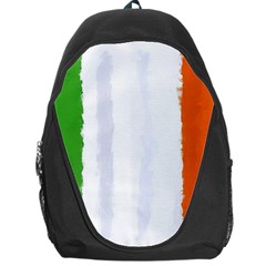 Flag Ireland, Banner Watercolor Painting Art Backpack Bag by picsaspassion