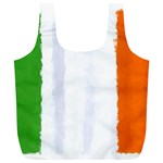 Flag Ireland, banner watercolor painting art Full Print Recycle Bags (L)  Back