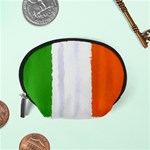 Flag Ireland, banner watercolor painting art Accessory Pouches (Small)  Back