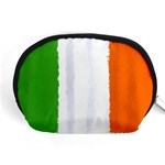 Flag Ireland, banner watercolor painting art Accessory Pouches (Medium)  Front