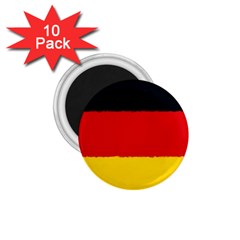 German flag, banner Deutschland, watercolor painting art 1.75  Magnets (10 pack) 