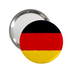 German Flag, Banner Deutschland, Watercolor Painting Art 2 25  Handbag Mirrors by picsaspassion