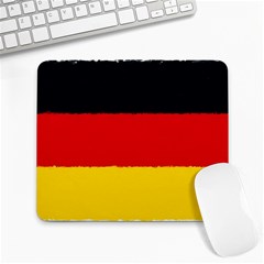 German Flag, Banner Deutschland, Watercolor Painting Art Large Mousepads by picsaspassion