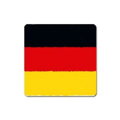 German flag, banner Deutschland, watercolor painting art Square Magnet