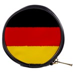 German flag, banner Deutschland, watercolor painting art Mini Makeup Bags Front