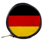 German flag, banner Deutschland, watercolor painting art Mini Makeup Bags Back